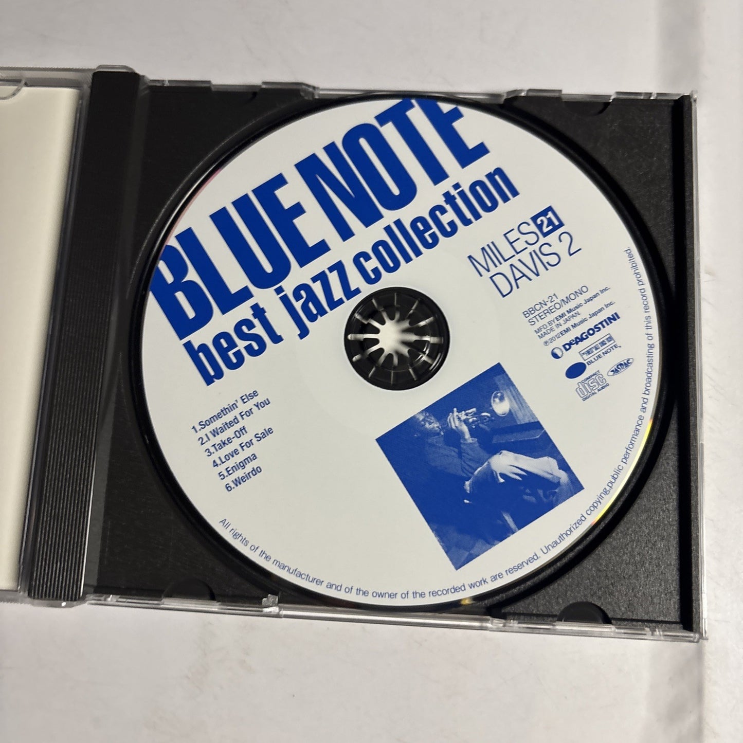 Miles Davis – Blue Note Best Jazz Collection-21 (CD, 2012) Japan BBCN-21