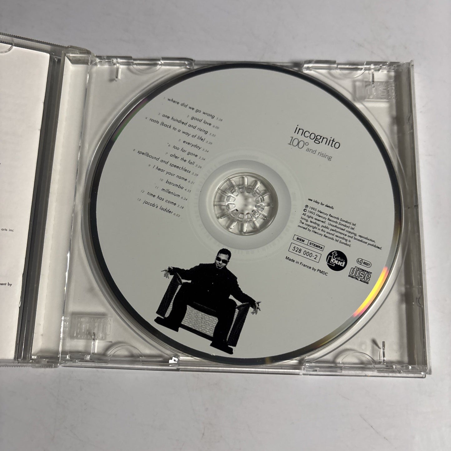 Incognito – 100° And Rising (CD, 1995) US 314 528 000-2