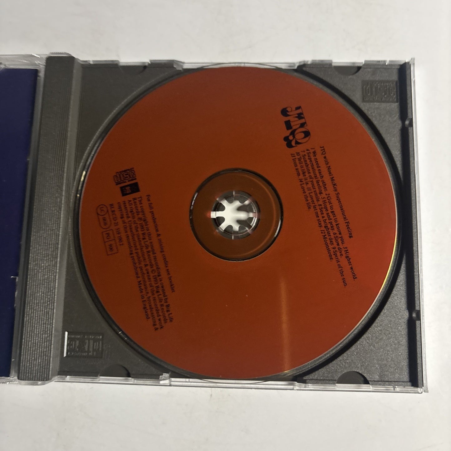 The James Taylor Quartet, Noel McKoy – Supernatural Feeling (CD, 1993) BLRCD 21