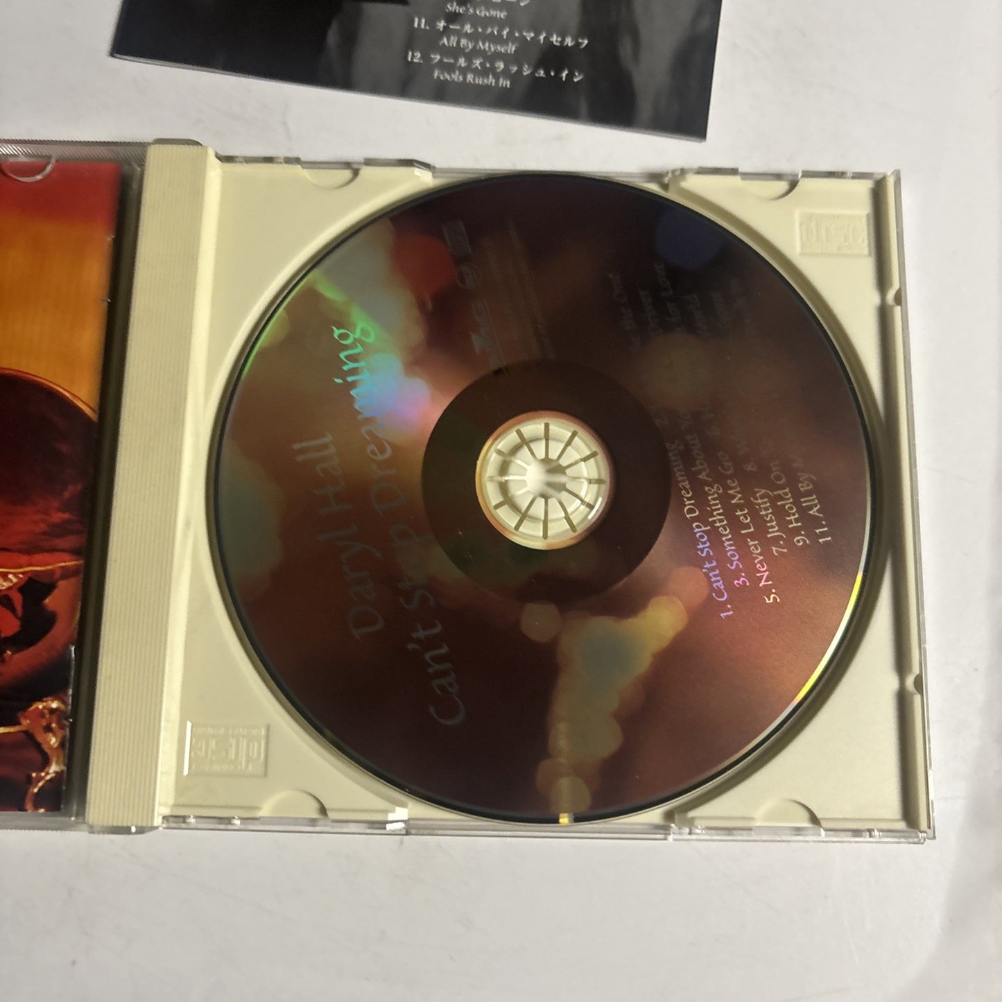 Daryl Hall – Can't Stop Dreaming (CD, 1996) Japan BVCP-994