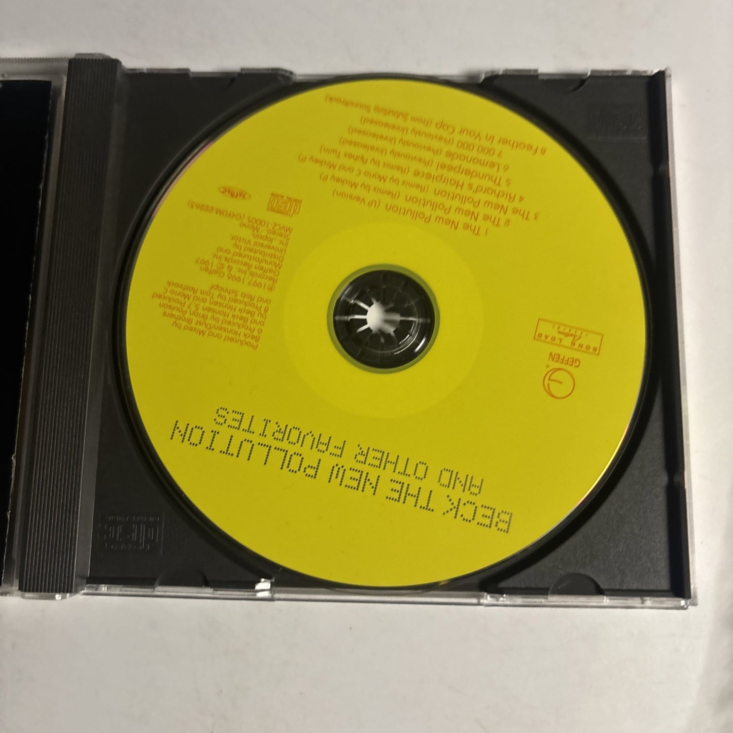 Beck – The New Pollution And Other Favorites (CD, 1997) Japan Bonus Track