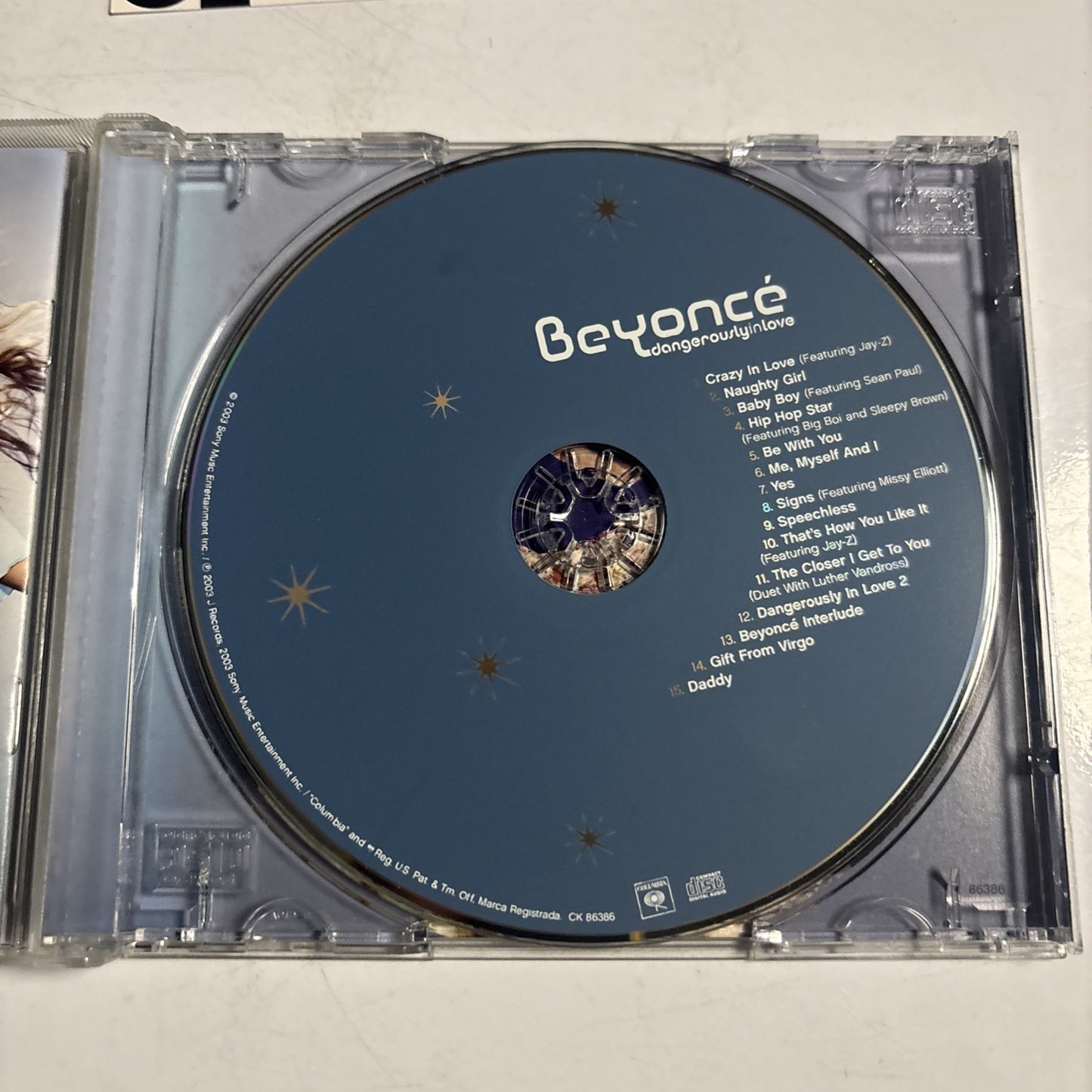 Beyoncé – Dangerously In Love (CD, 2003) US CK 86386
