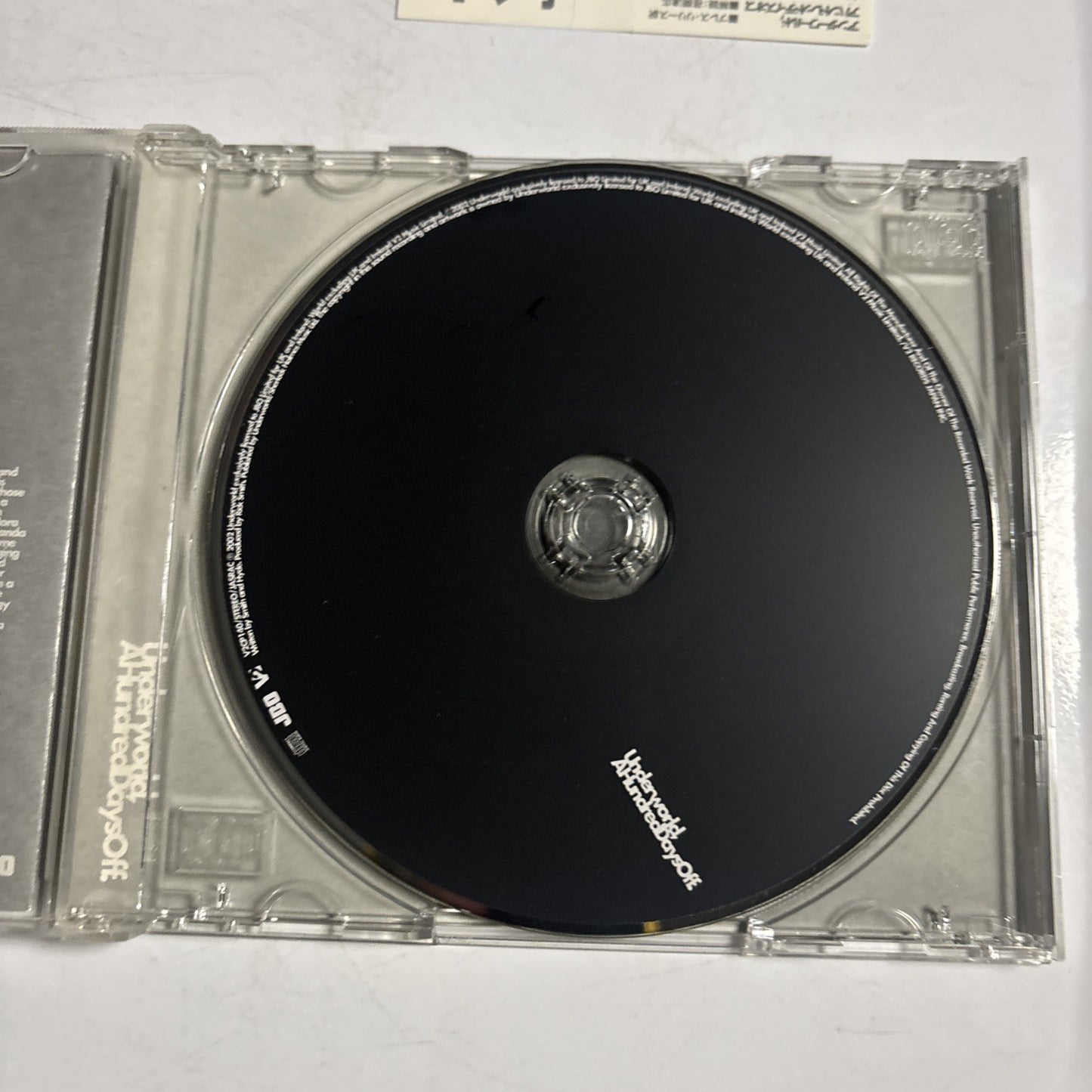 Underworld – A Hundred Days Off (CD, 2002) Japan obi V2CP 140