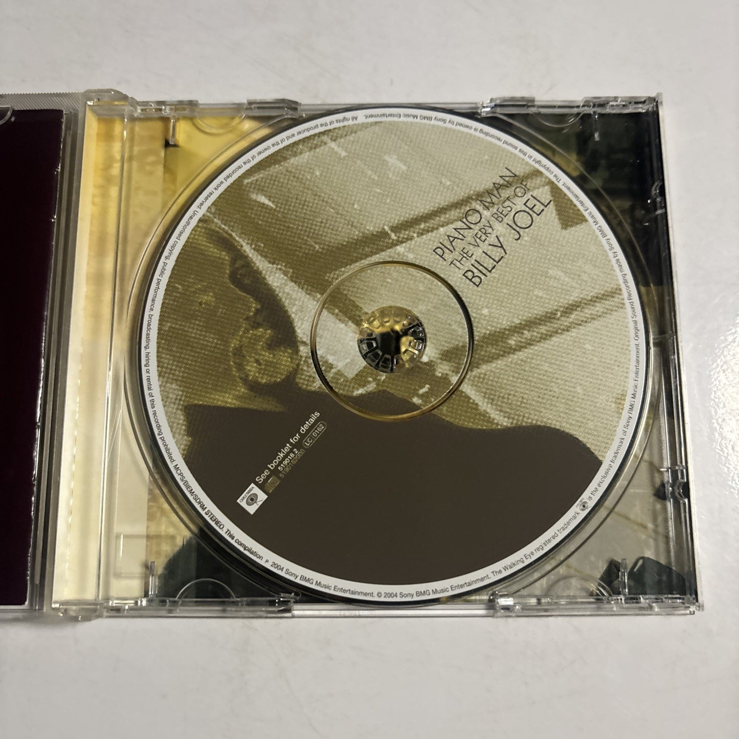 Billy Joel – Piano Man - The Very Best Of Billy Joel (CD, 2004) Europe 519018 2