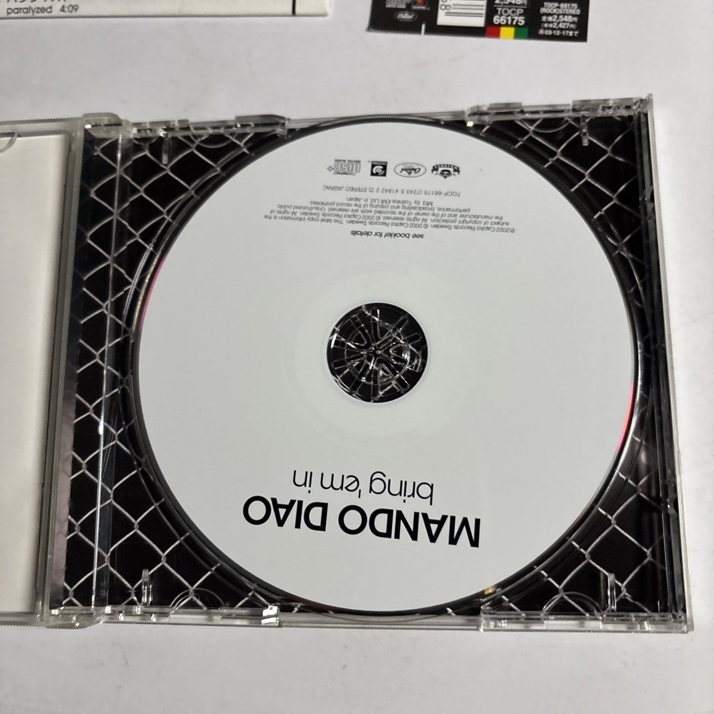 Mando Diao – Bring 'Em In (CD, 2003) Japan Bonus Track Obi TOCP-66175