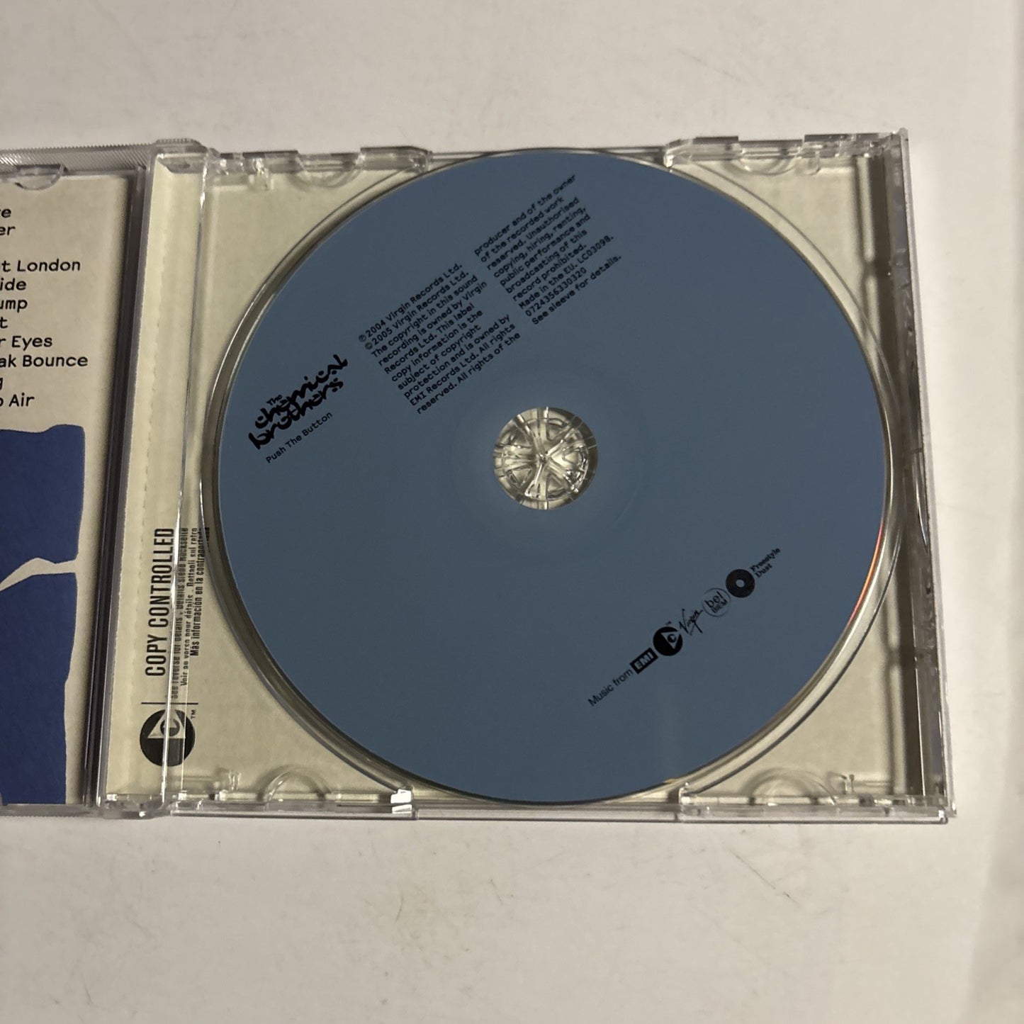 The Chemical Brothers – Push The Button (CD, 2005) Europe 0724356330320