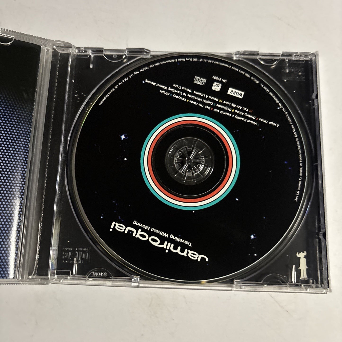 Jamiroquai Travelling Without Moving (CD, 1996) US OK 67903