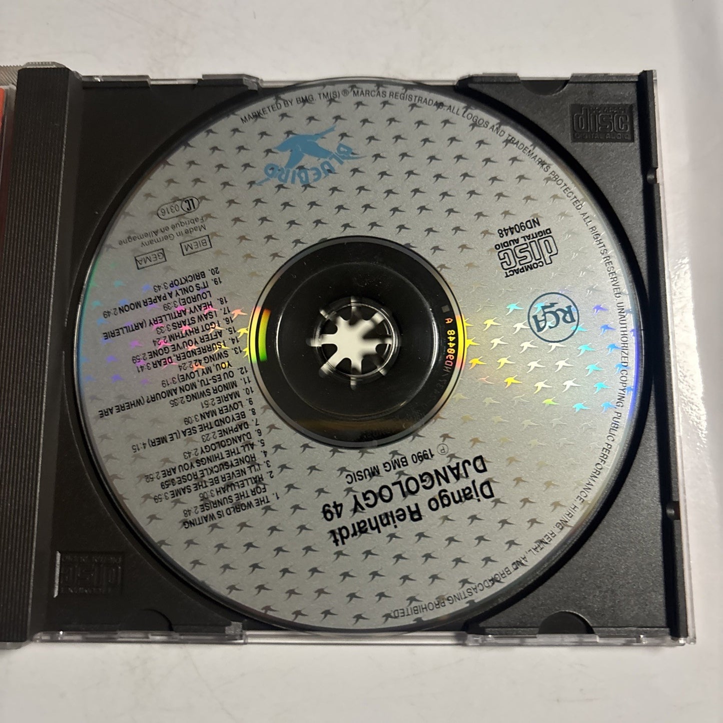 Django Reinhardt – Djangology 49 (CD, 1990) Germany ND90448