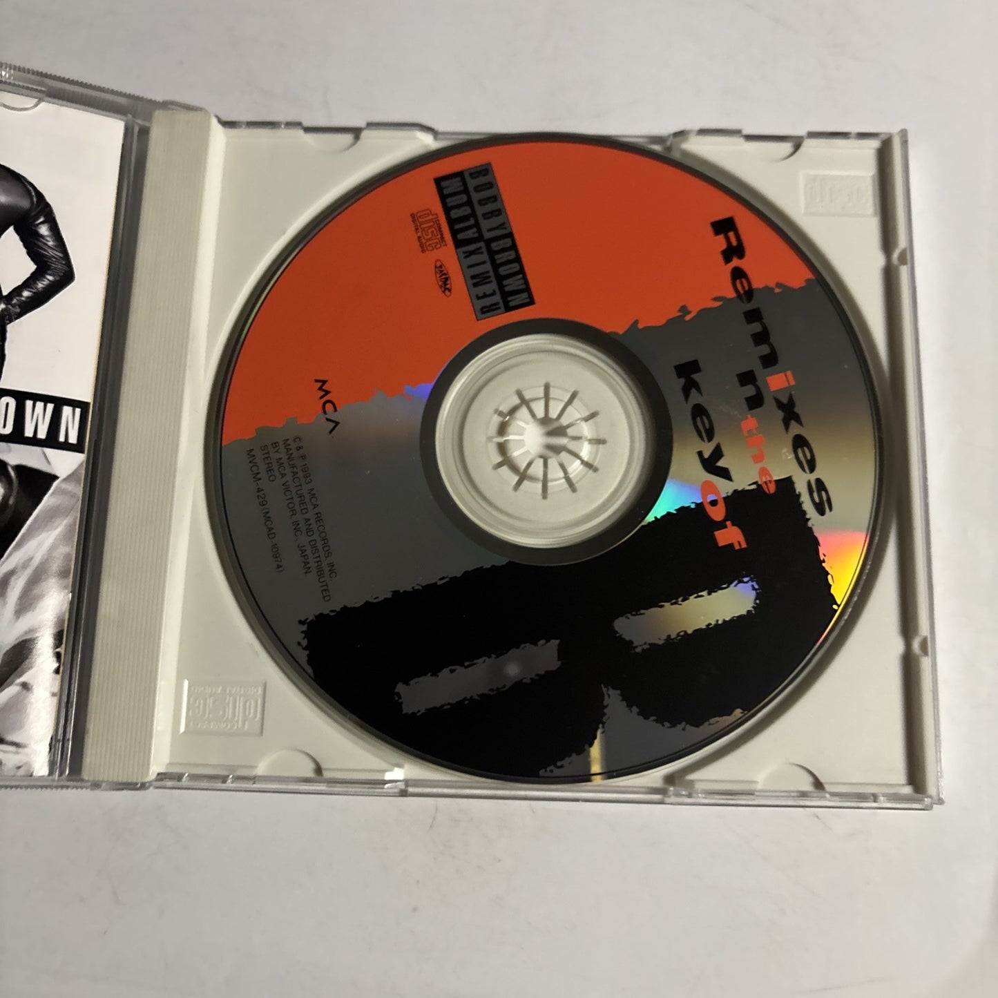 Bobby Brown – Remixes In The Key Of B (CD, 1993) Japan MVCM 429