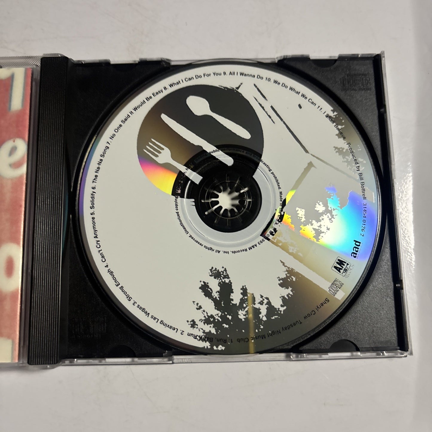 Sheryl Crow – Tuesday Night Music Club (CD, 1993) US 31454 0126 2