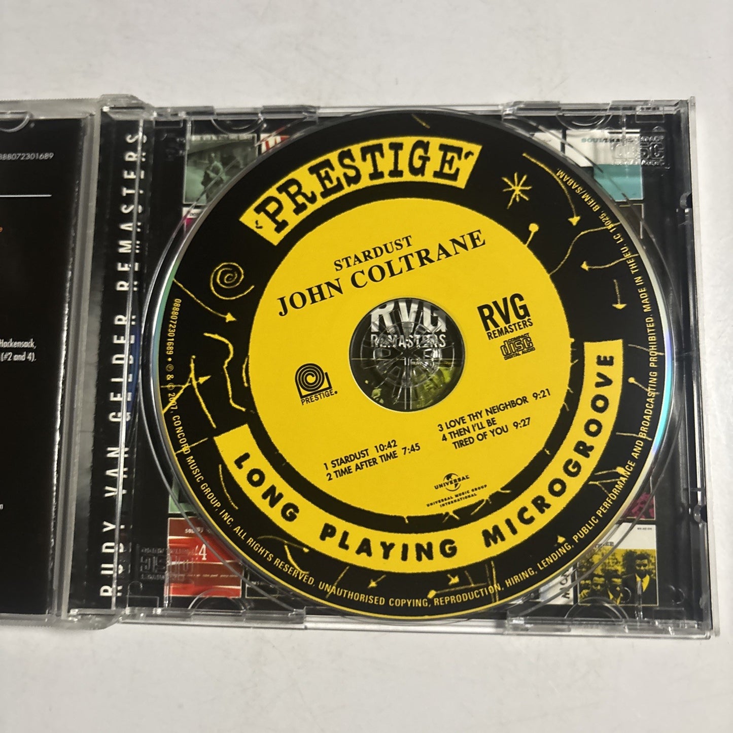 John Coltrane – Stardust (CD, 2007) Europe 0888072301689