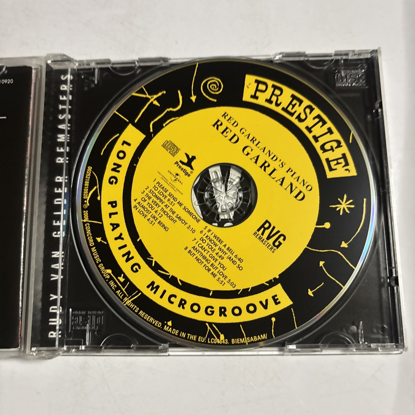 Red Garland – Red Garland's Piano (CD, 2006) Europe 0025218810920