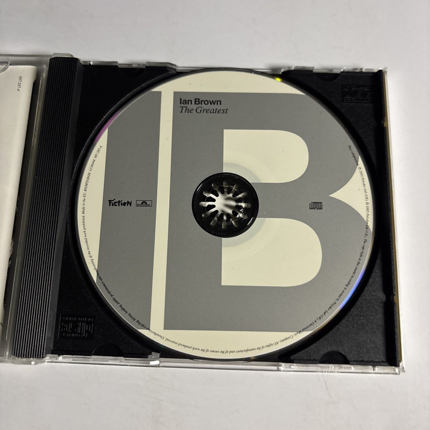 Ian Brown – The Greatest (CD, 2005) UK & Europe 987 287-4