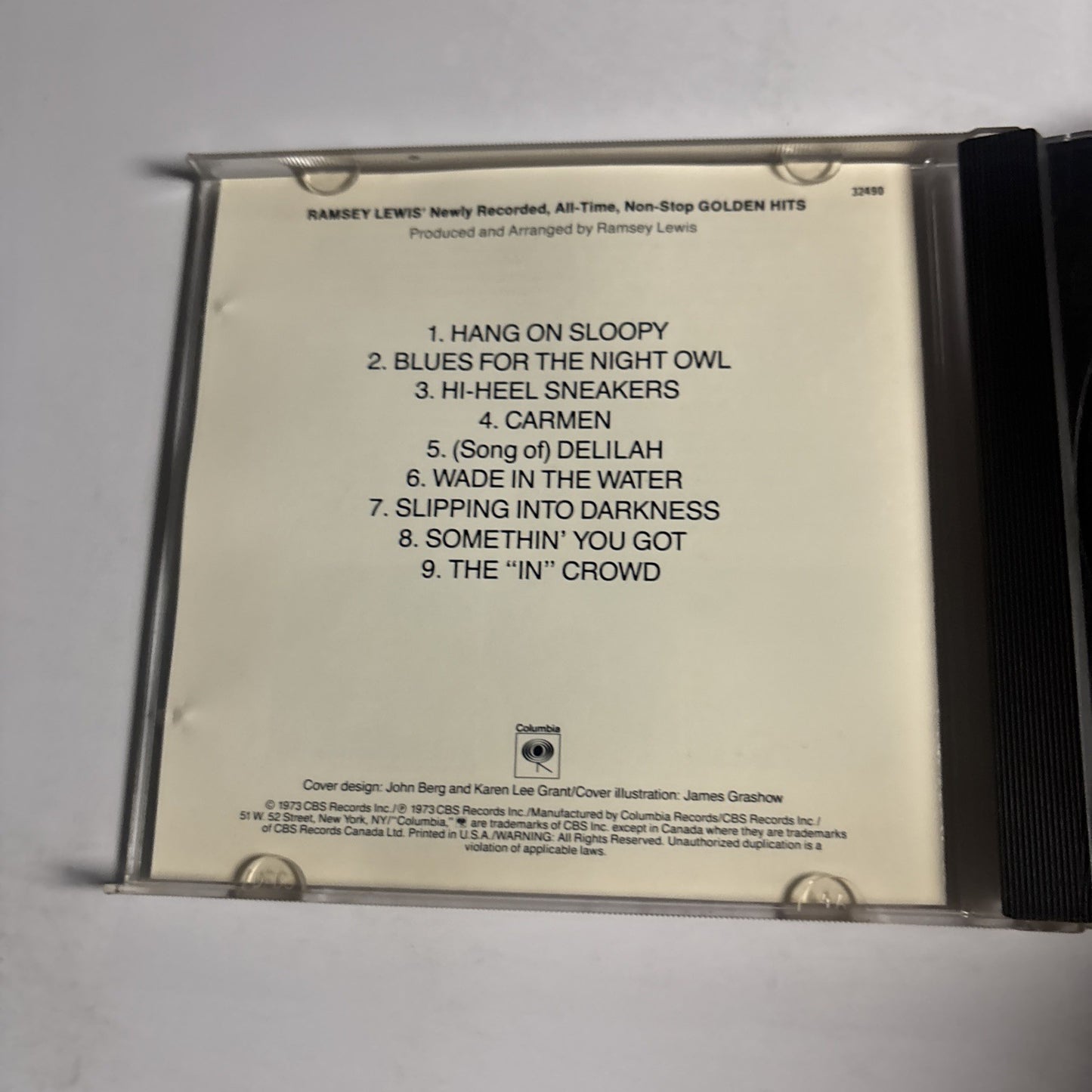 Ramsey Lewis – Golden Hits (CD, 1990) US CK 32490