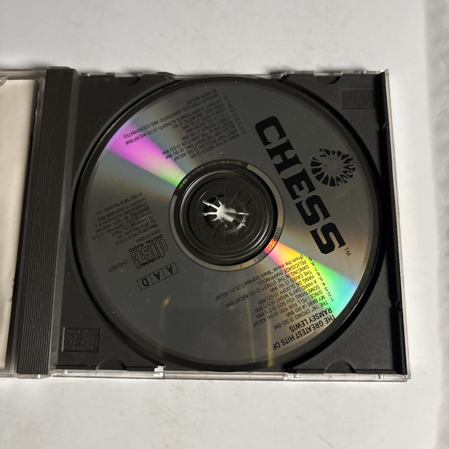 Ramsey Lewis – The Greatest Hits Of Ramsey Lewis (CD, 1987) US CHD-6021