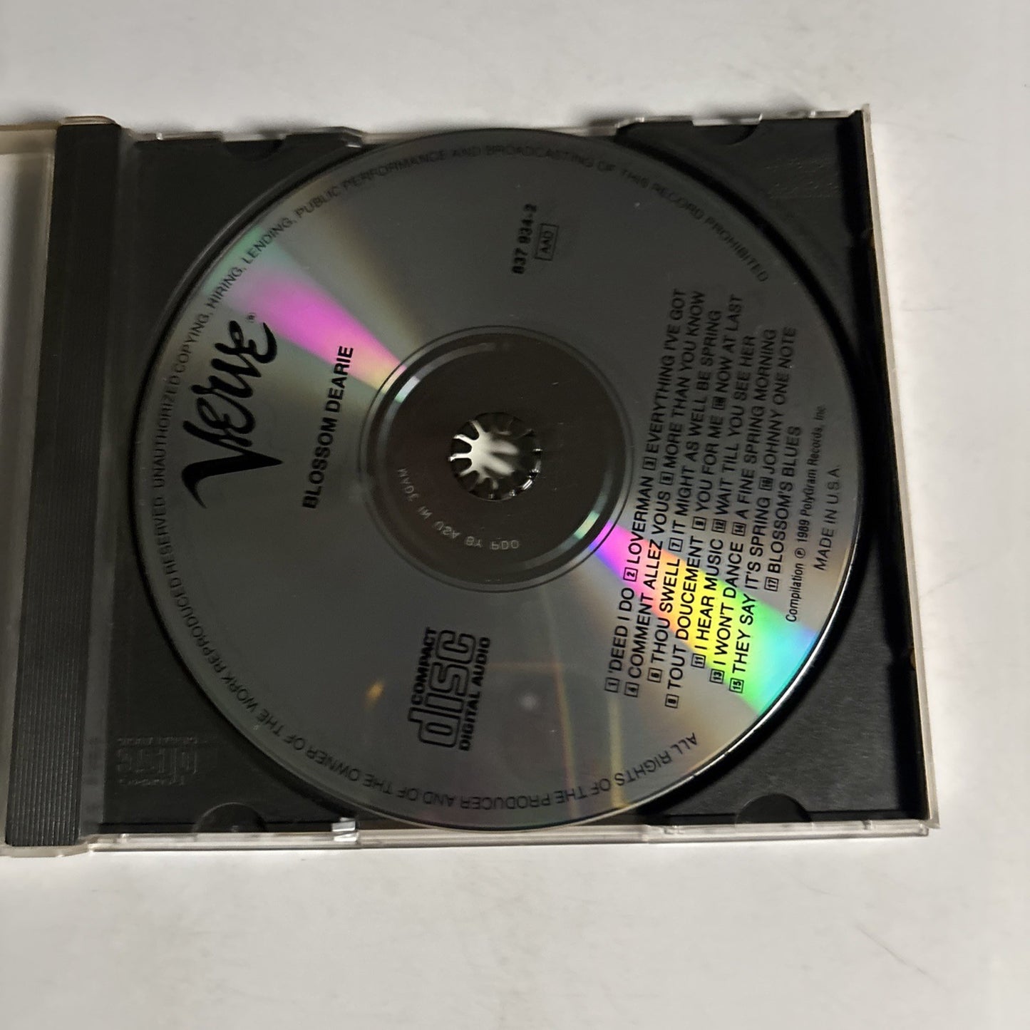 Blossom Dearie – Blossom Dearie (CD, 1989) US 837 934-2