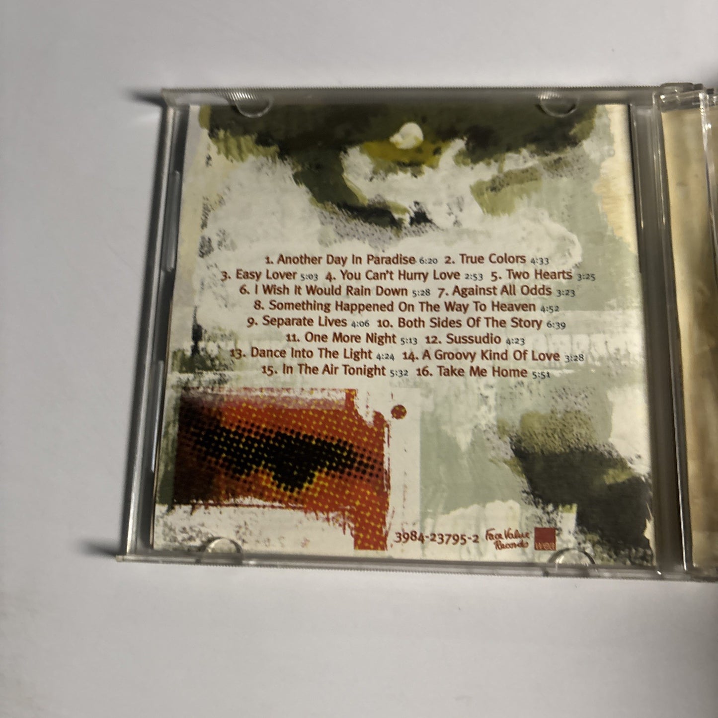 Phil Collins – ... Hits (CD, 1998) Europe 3984 23795-2