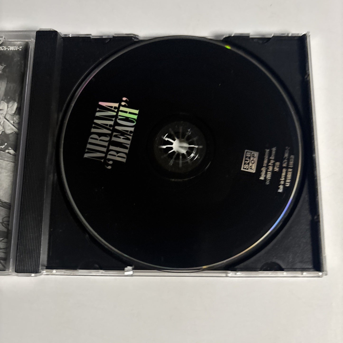 Nirvana – Bleach (CD, 2002) Europe 9878-70034-2