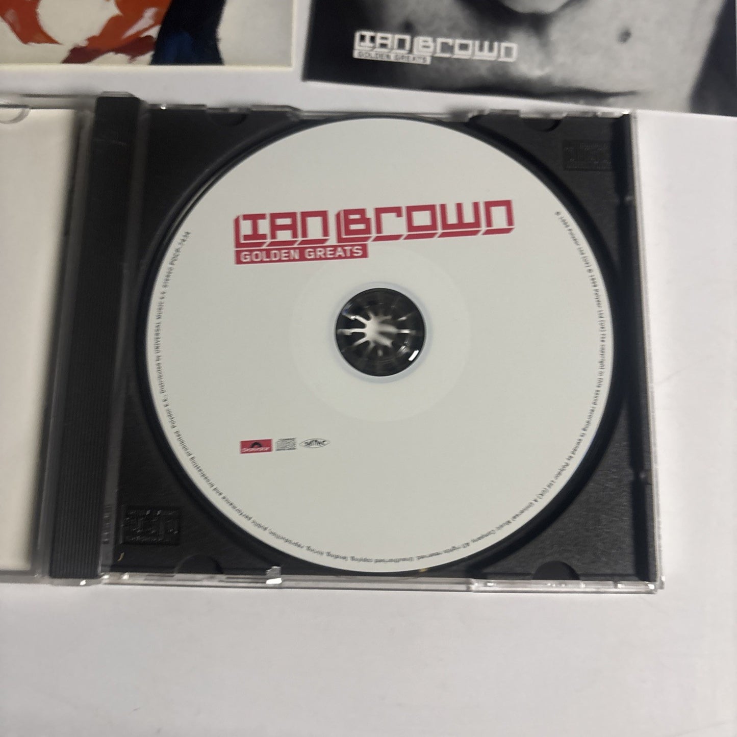 Ian Brown – Golden Greats (CD, 1999) Japan Sticker Obi POCP-7434