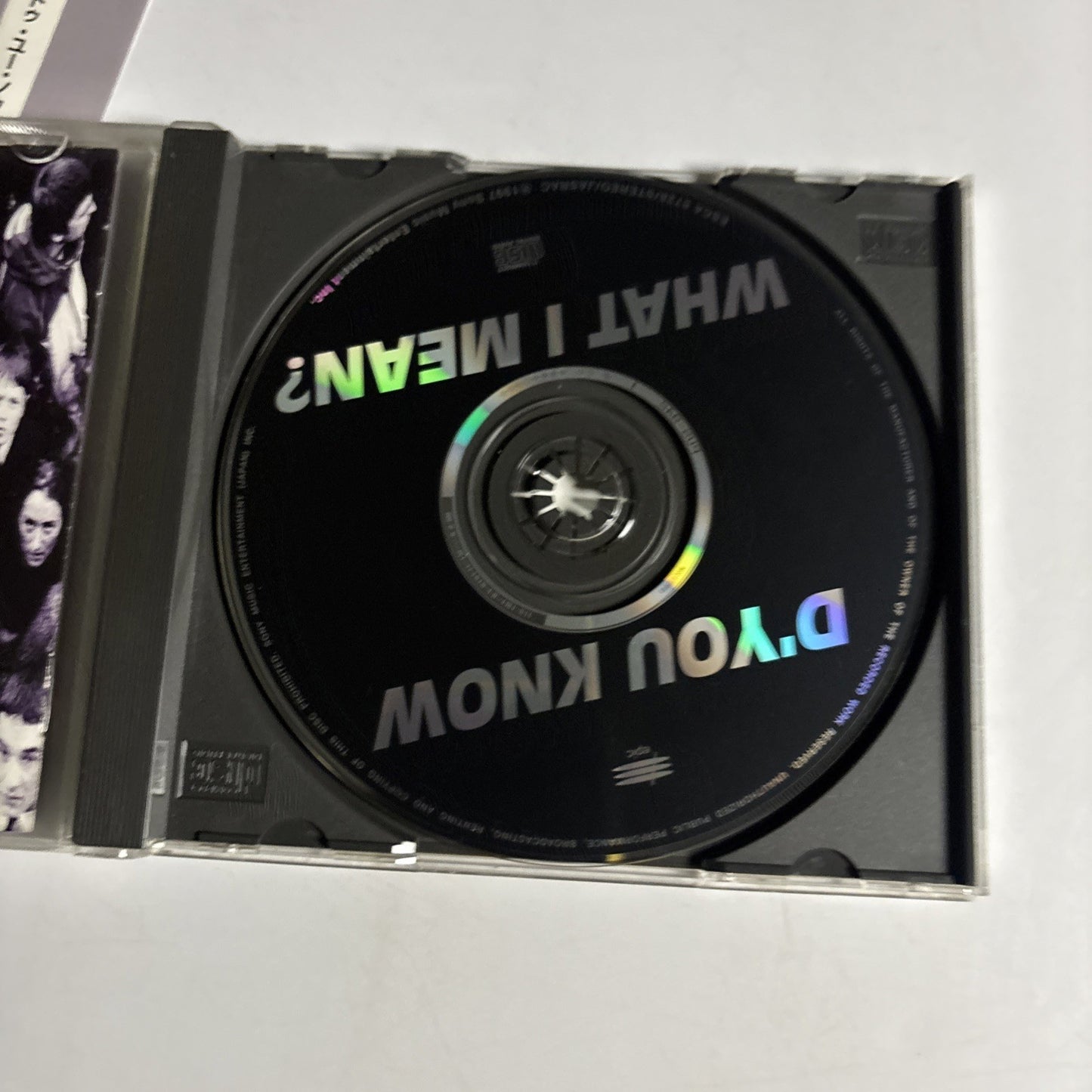 Oasis – D'You Know What I Mean? (CD, 1997) Japan obi ESCA 6728