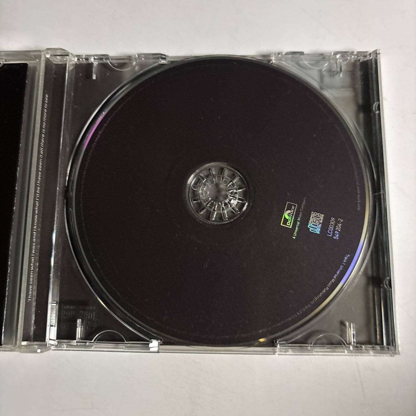 Björk – Selmasongs (CD, 2000) Europe 549 204-2