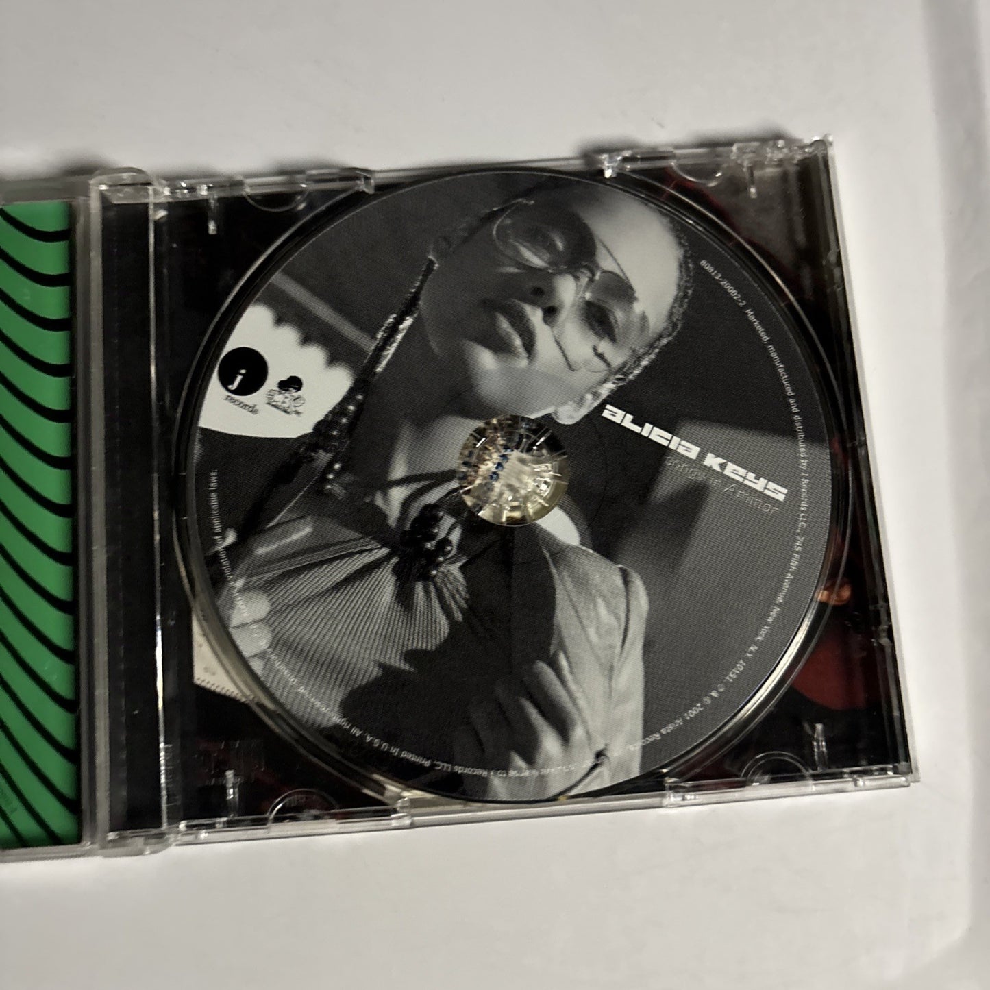 Alicia Keys – Songs In A Minor (CD, 2001) US 80813-20002-2