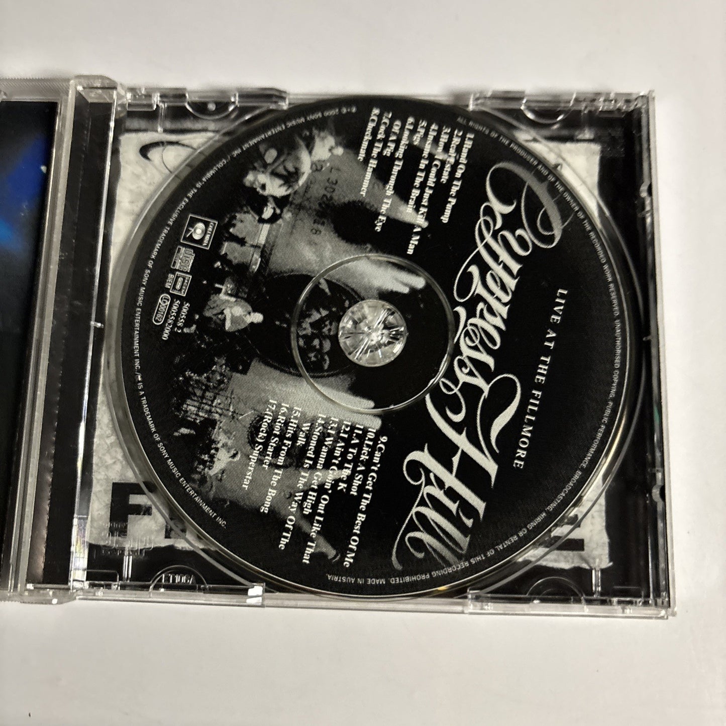 Cypress Hill – Live At The Fillmore (CD, 2000) Europe 500558 2