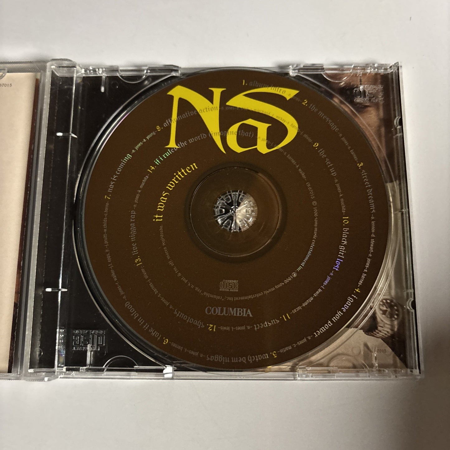 Nas – It Was Written (CD, 1996) US CK 67015