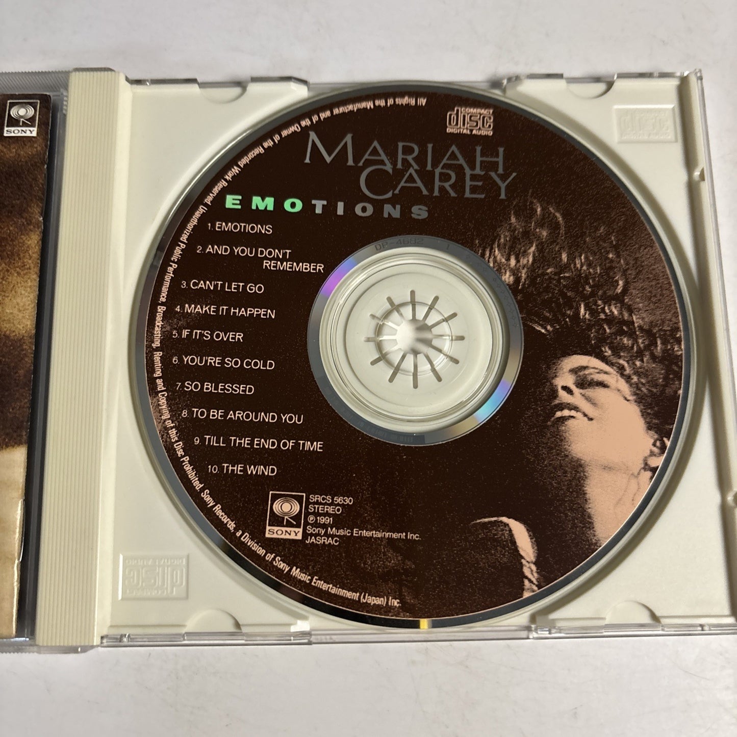 Mariah Carey – Emotions (CD 1991) Japan SRCS 5630