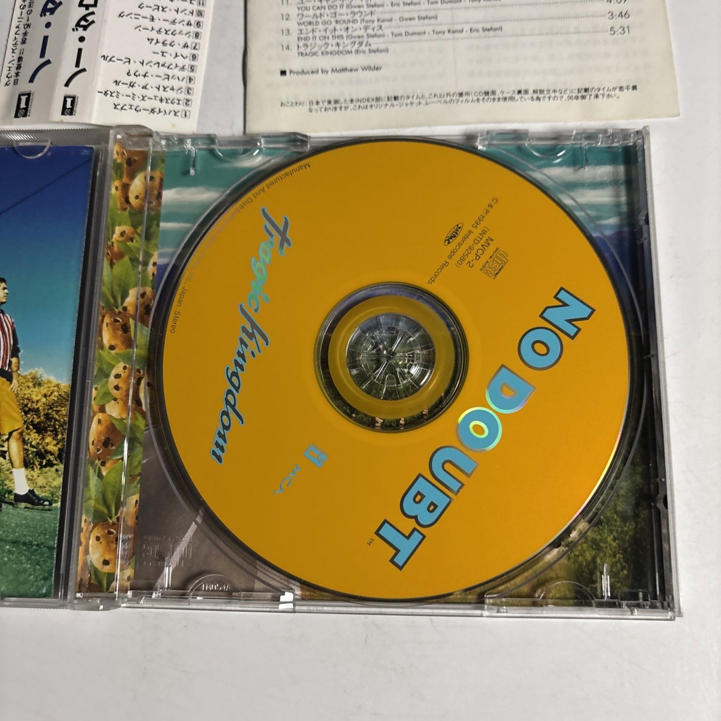 No Doubt – Tragic Kingdom (CD, 1996) Japan obi MVCP-2