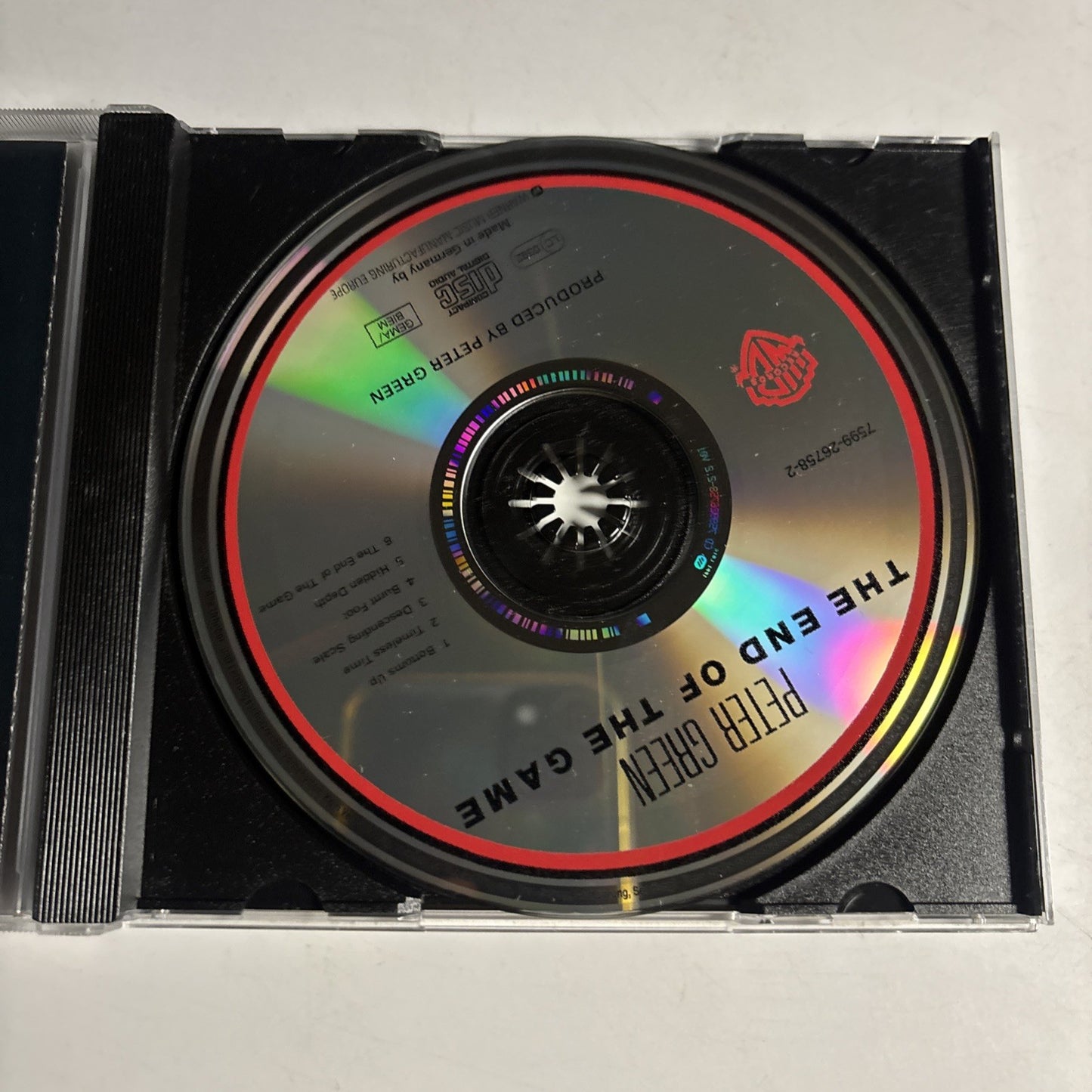 Peter Green – The End Of The Game (CD, 1979) Europe 7599-26758-2