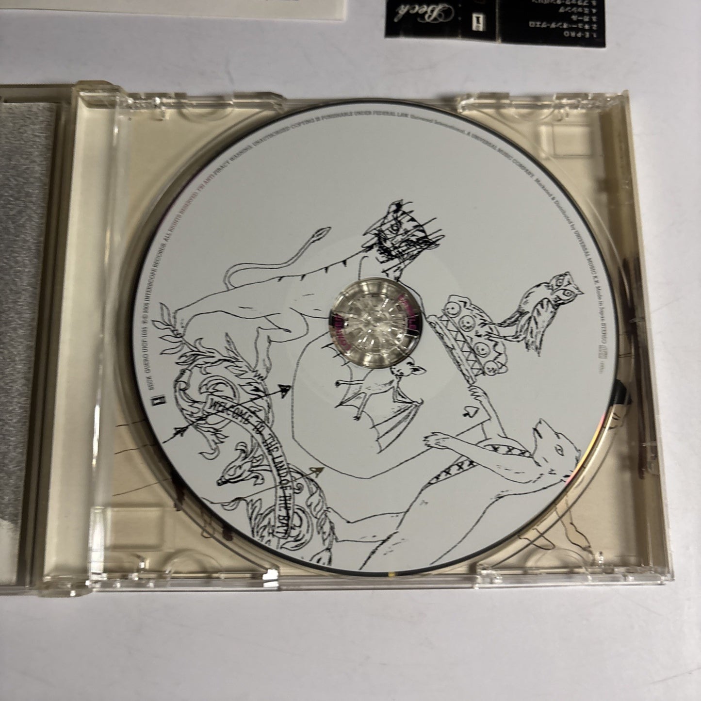 Beck – Guero (CD, 2005) PROMO Japan Bonus Track Obi UICF-1035