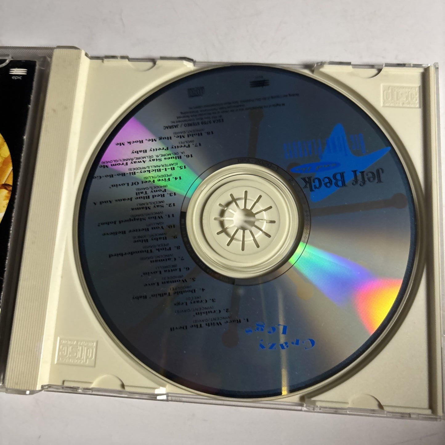 Jeff Beck, Big Town Playboys – Crazy Legs (CD, 1993) Japan ESCA 5759