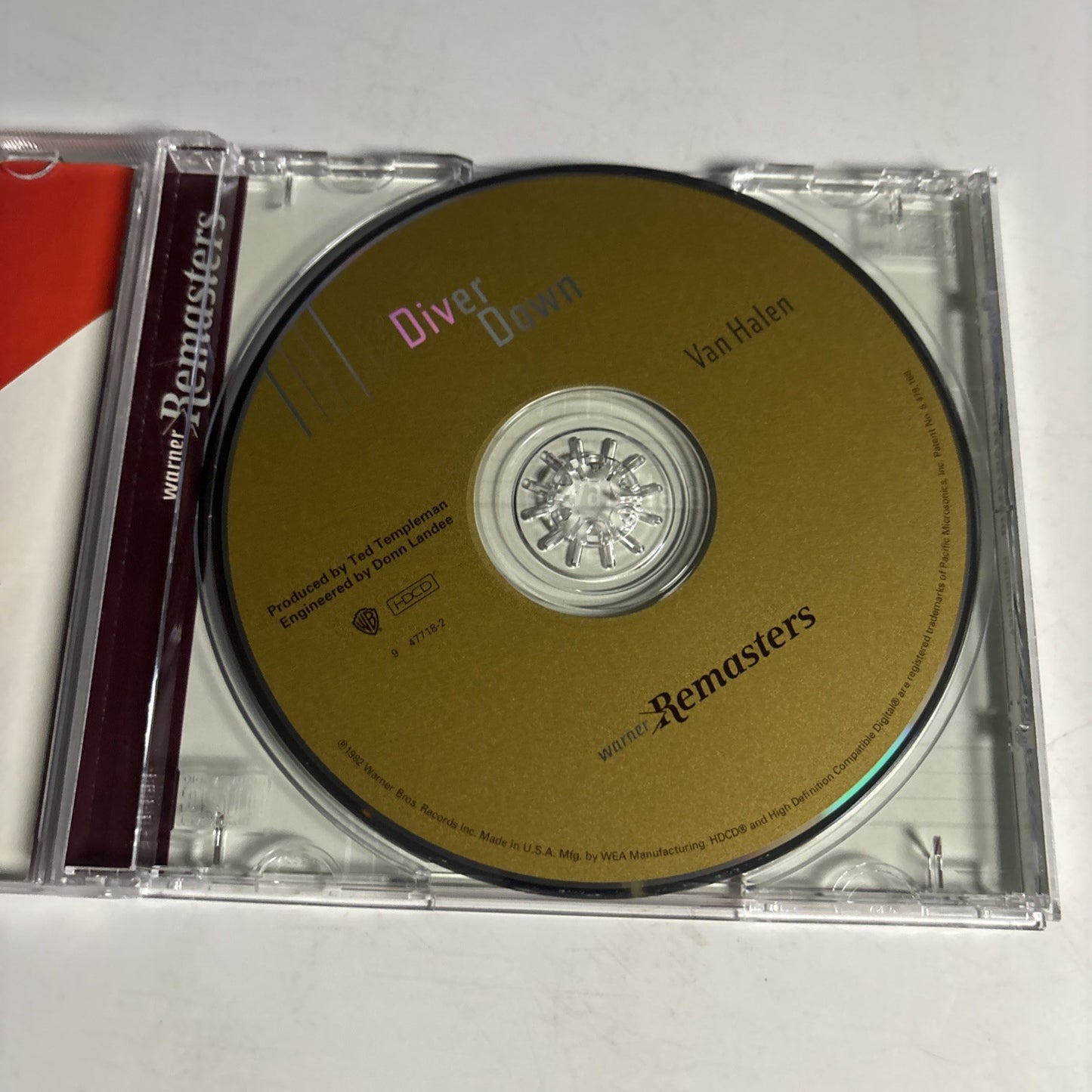 Van Halen – Diver Down (CD, HDCD, 2000) US 9 47718-2