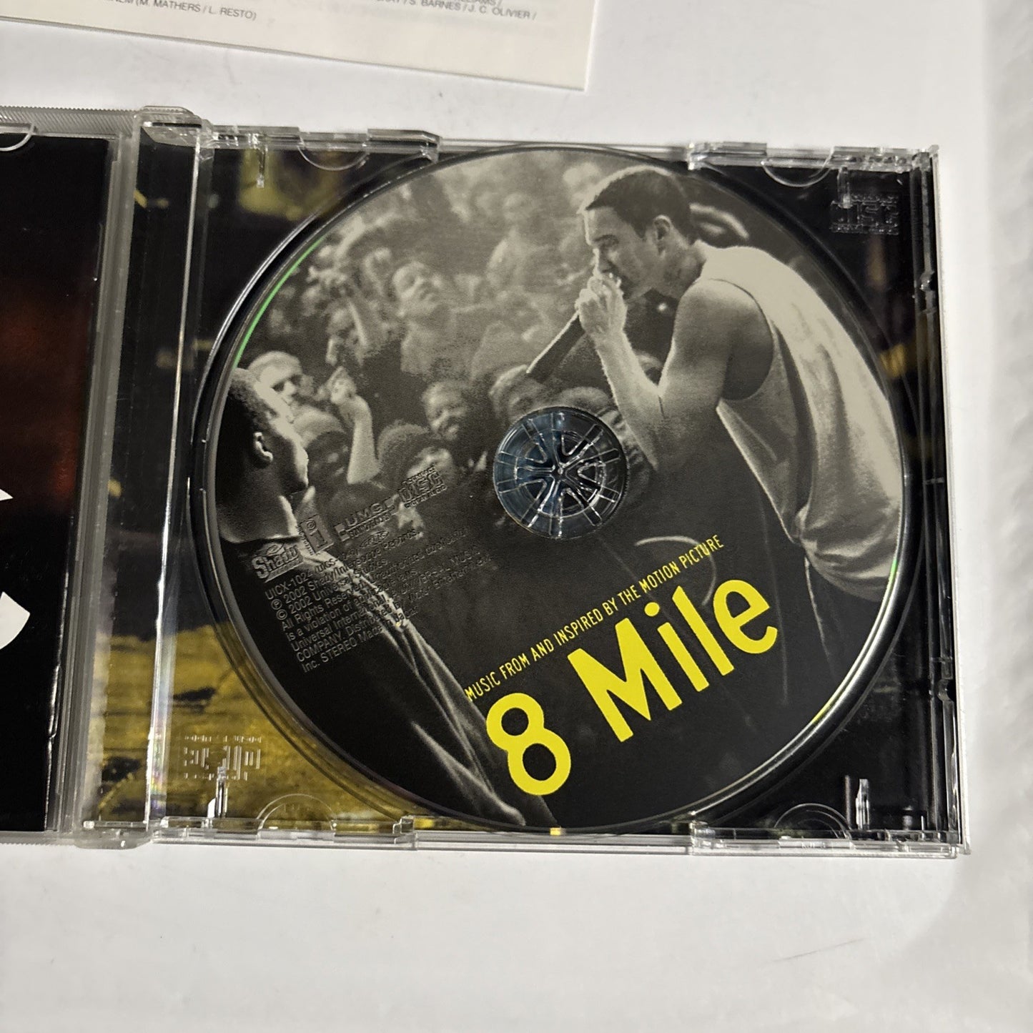 8 Mile Music From And Inspired By The Motion Picture (CD, 2002) Japan UICS-1046