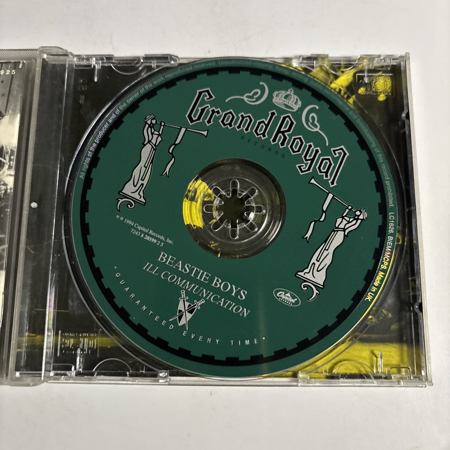 Beastie Boys – Ill Communication (CD, 1994) Europe 7243 8 28599 2 5