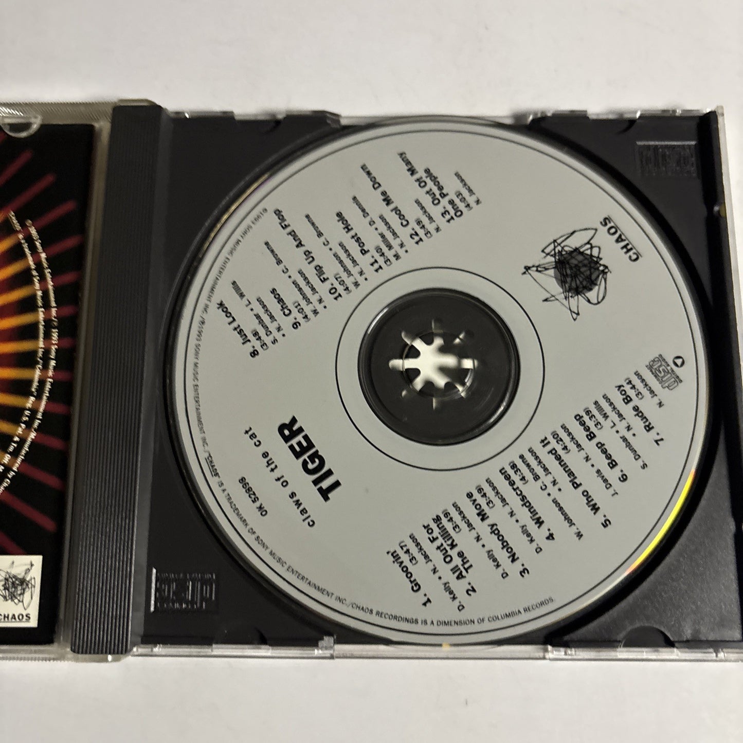 Tiger – Claws Of The Cat (CD, 1993) US OK 52898