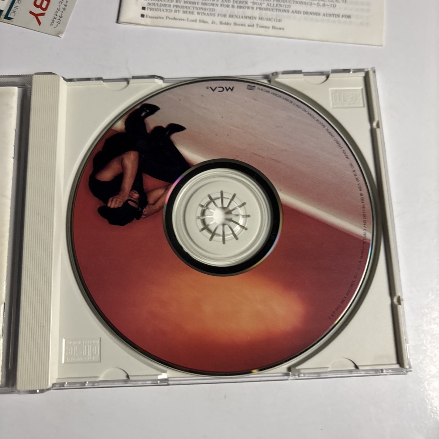 Bobby Brown – Bobby (CD, 1992) Japan obi MVCM-110