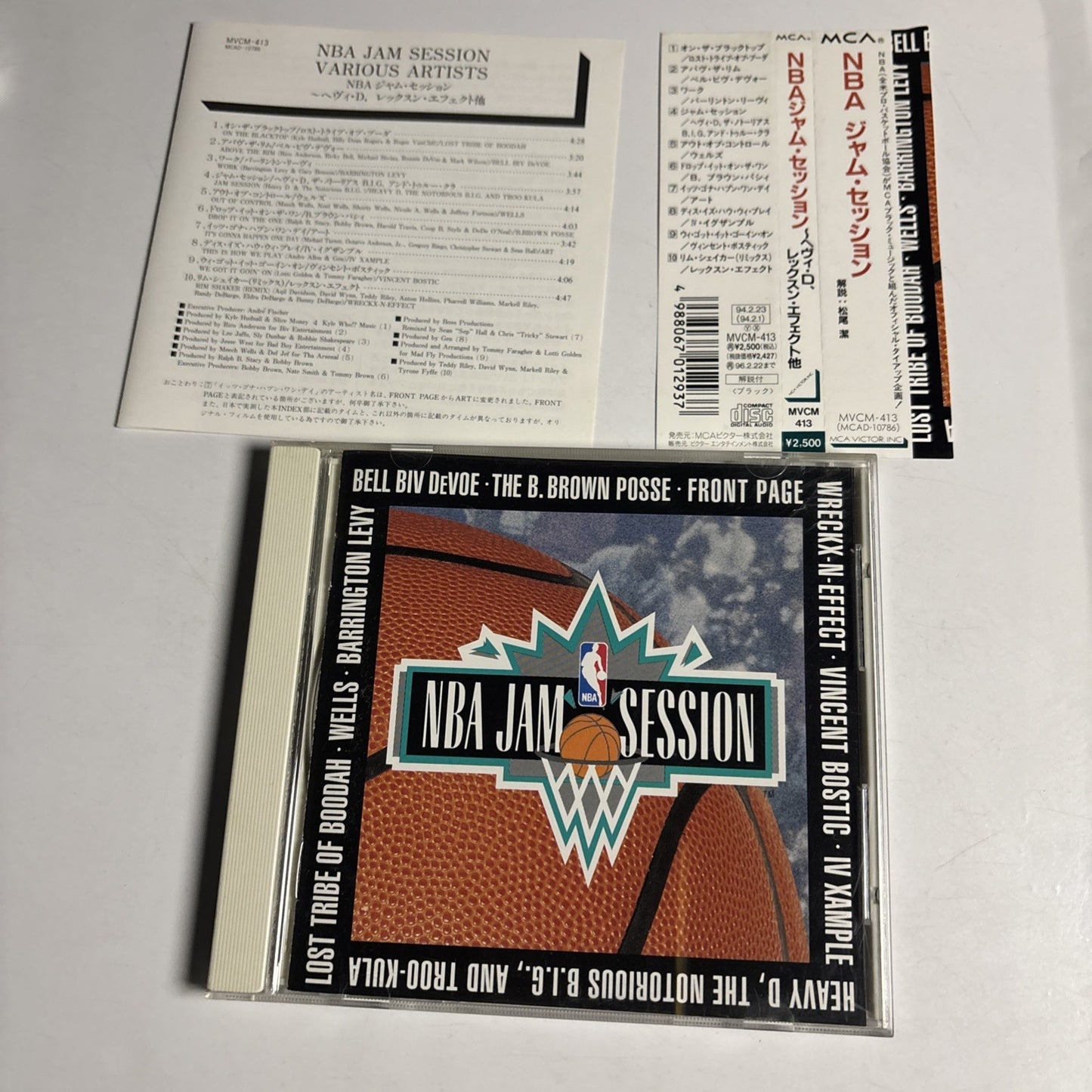 Videogame Soundtrack – NBA Jam Session (CD, 1994) Japan Obi MVCM-413