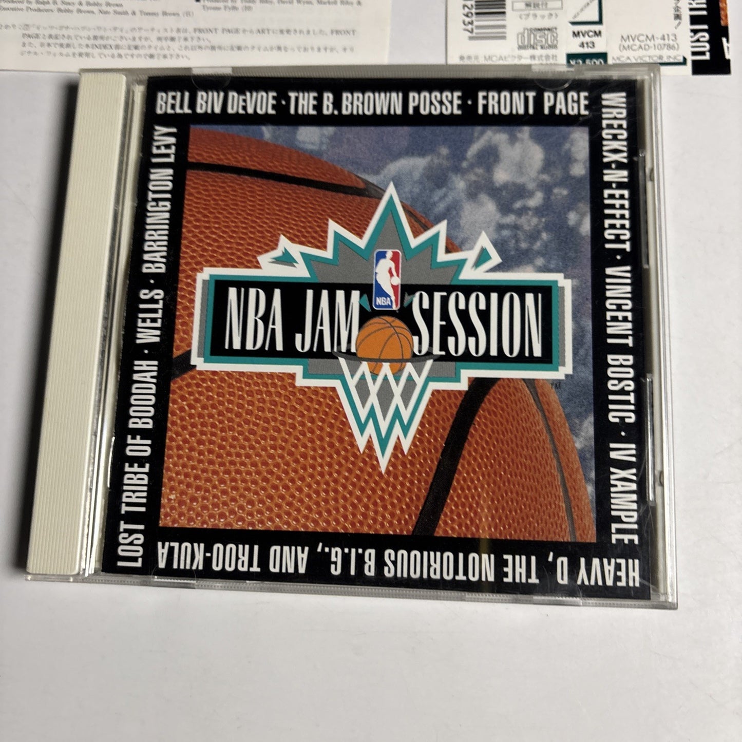 Videogame Soundtrack – NBA Jam Session (CD, 1994) Japan Obi MVCM-413