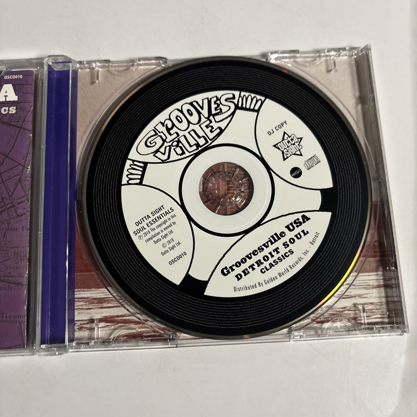 Various – Groovesville USA (CD, 2010) UK OSCD010