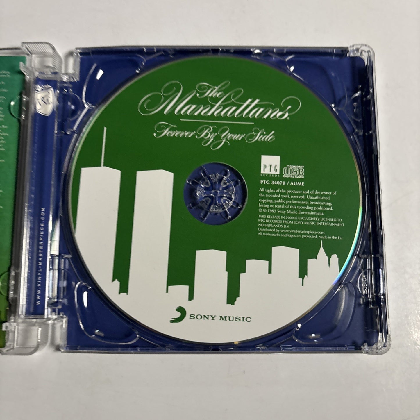 Manhattans – Forever By Your Side (CD, 2014) Super Jewel Case PTG 34070