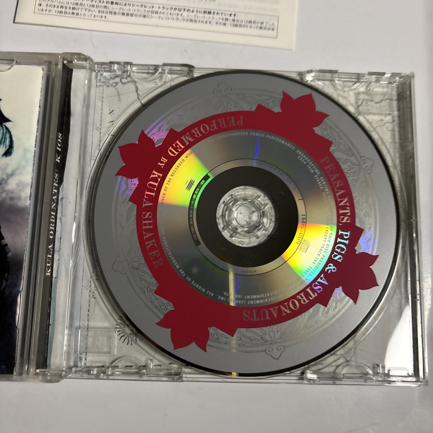 Kula Shaker – Peasants, Pigs & Astronauts (CD, 1999) Japan ESCA 7430