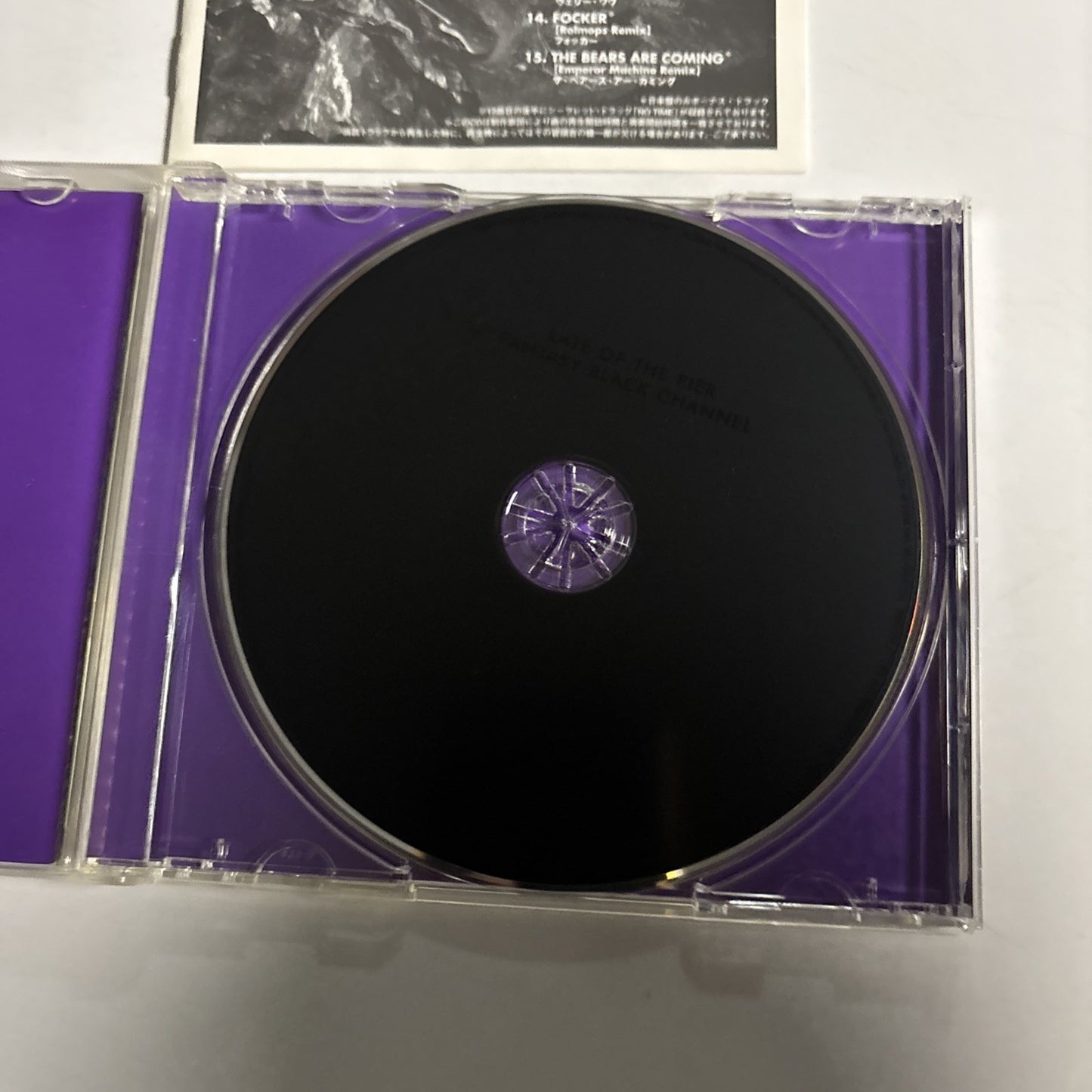 Late Of The Pier – Fantasy Black Channel (CD, 2008) Japan TOCP-66797