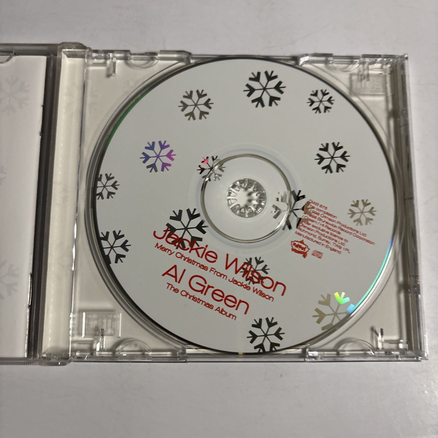 Al Green – Merry Christmas From Jackie Wilson & The Christmas Album (CD, 1998)