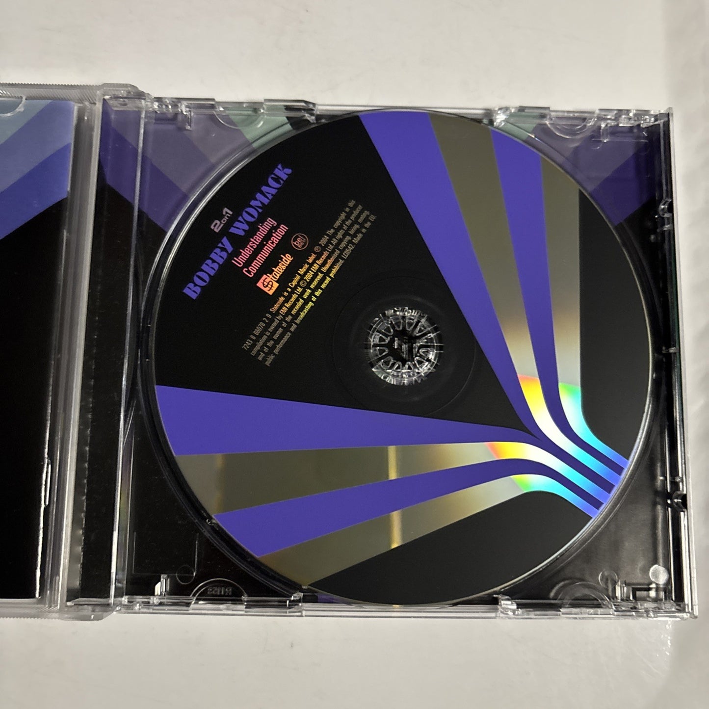 Bobby Womack – Understanding / Communication (CD, 2004) Europe 7243 8 66078 2 9