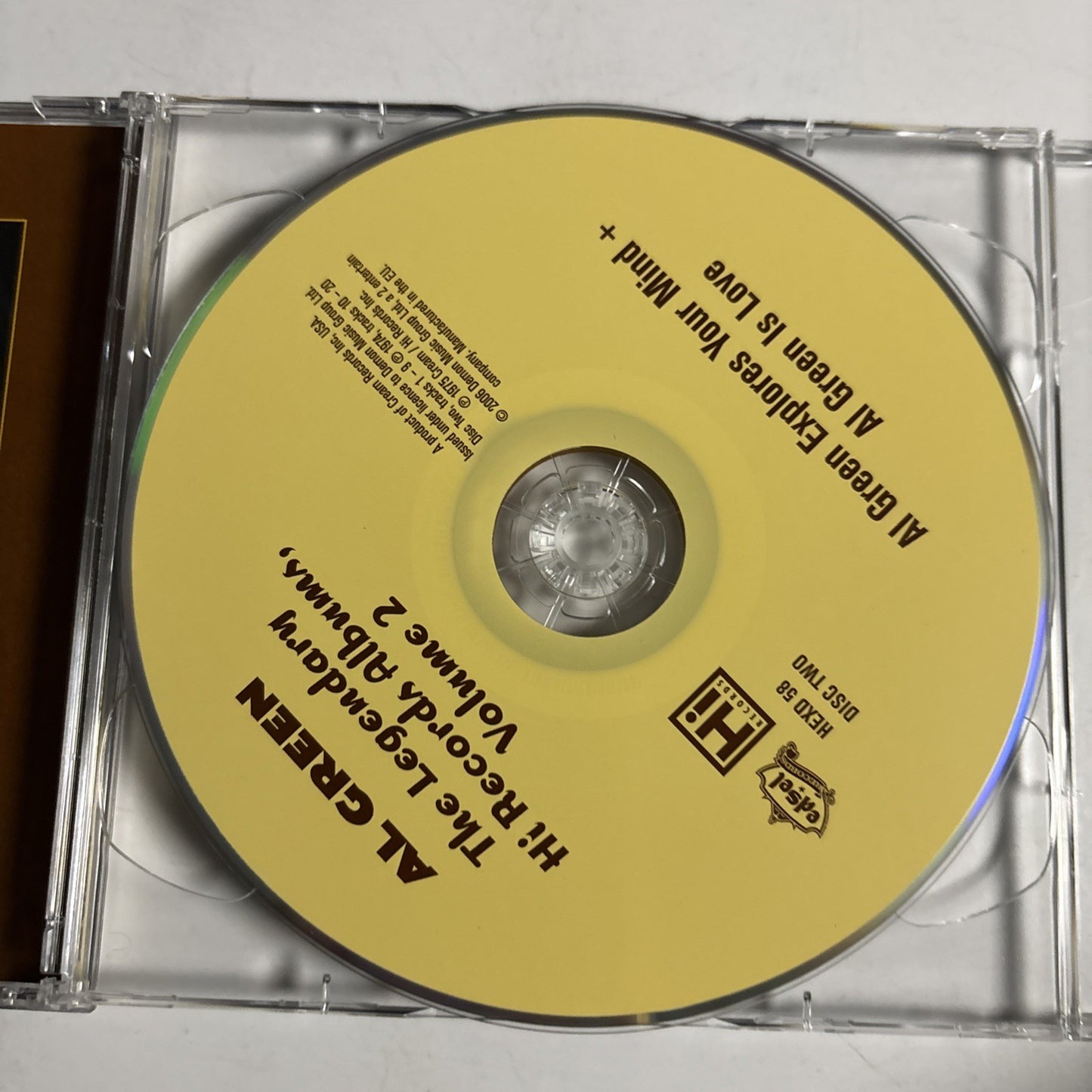 Al Green – The Legendary Hi Records Albums Volume 2 (CD, 2006) UK 2-Disc HEXD 58