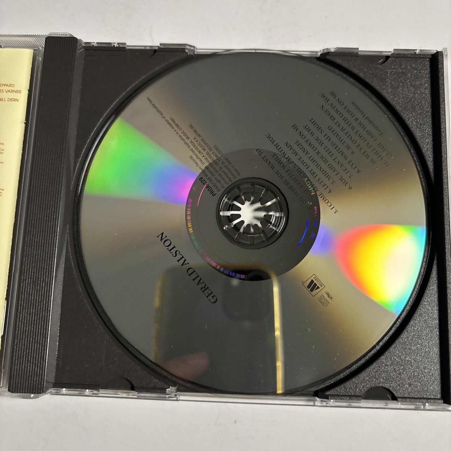 Gerald Alston – Gerald Alston (CD, 2008) Japan PROA-229