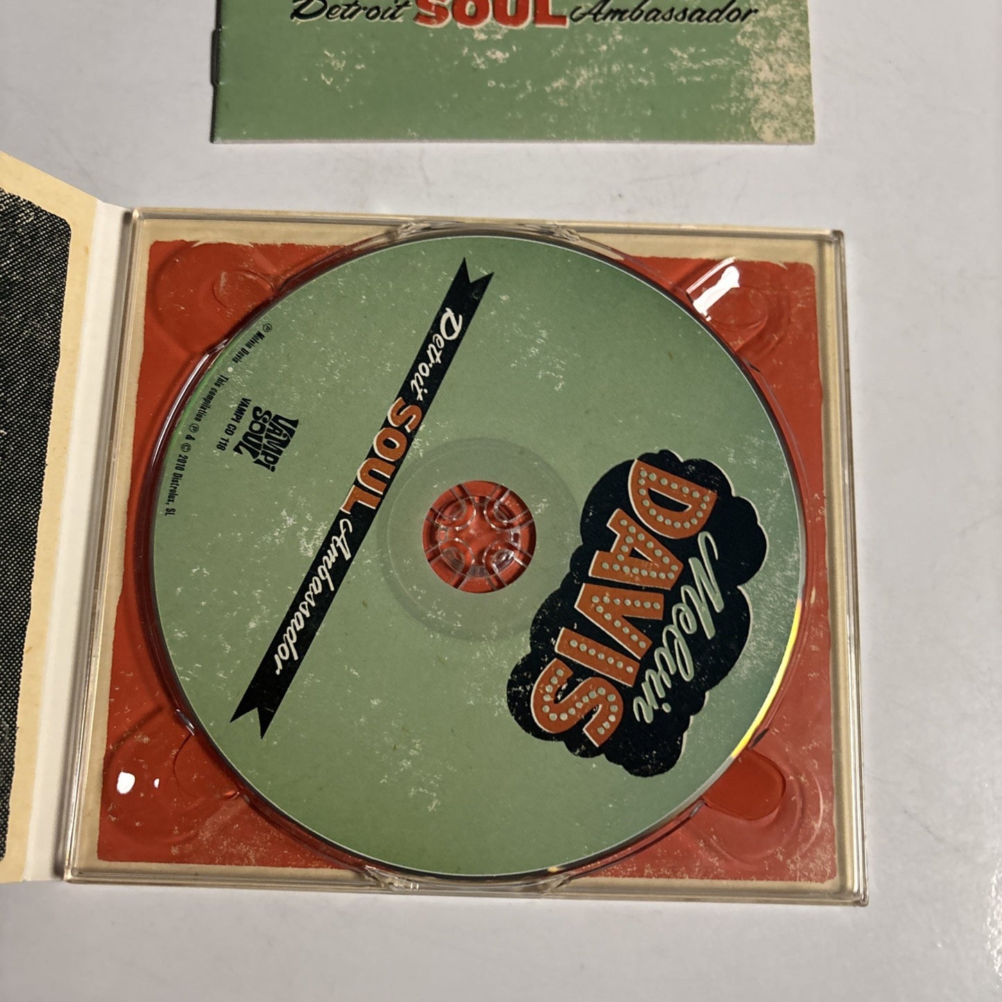 Melvin Davis – Detroit Soul Ambassador (CD, 2010) Spain VAMPI CD 118