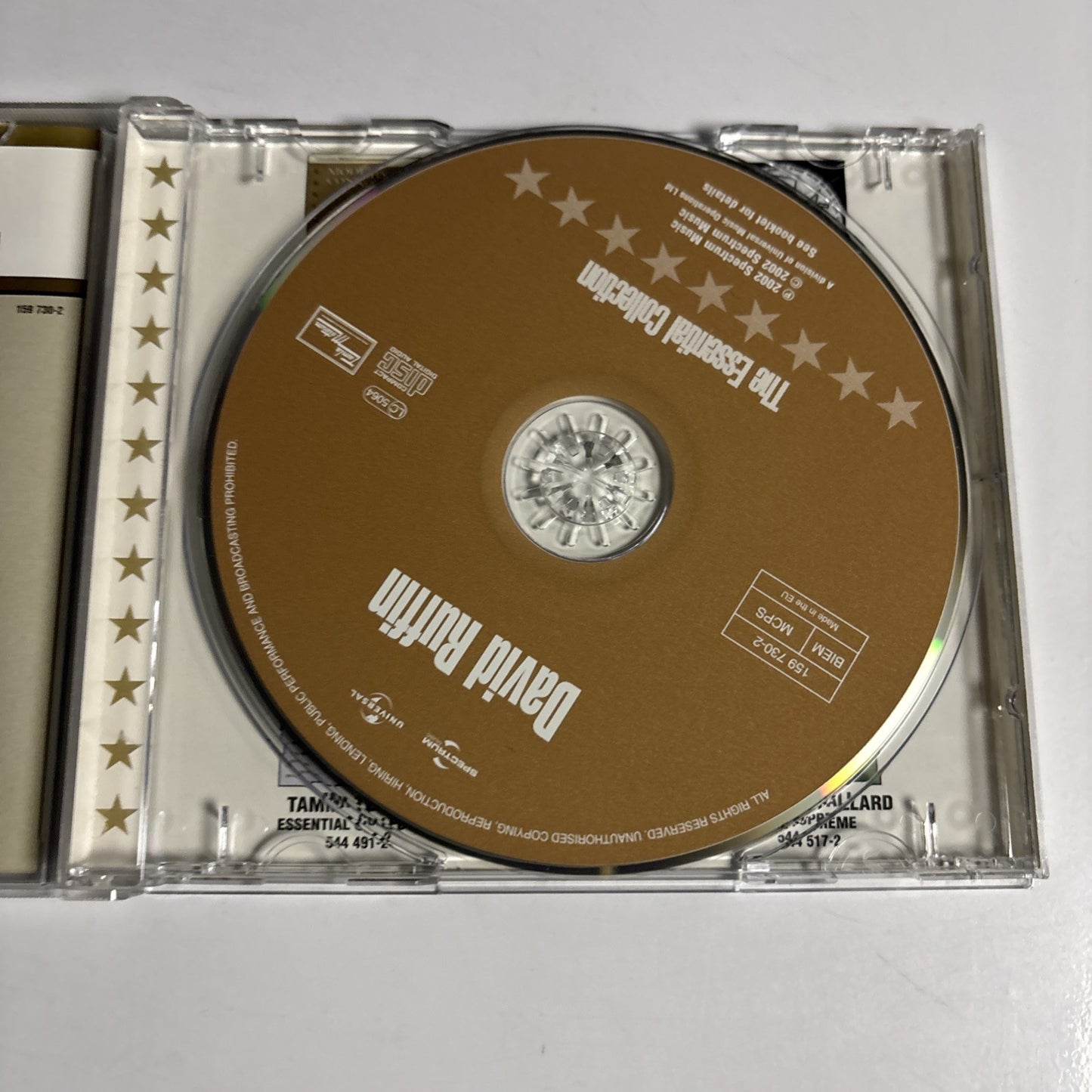 David Ruffin – The Essential Collection (CD, 2002) Europe 159 730-2